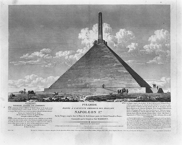 The Pyramid of Austerlitz in 1894 Photo credit: Rijksdienst voor het Cultureel Erfgoed, CC BY-SA 4.0