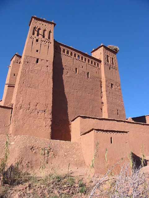 Aït Benhaddou, a Kasbah. Author: Donar Reiskoffer CC BY-SA 3.0