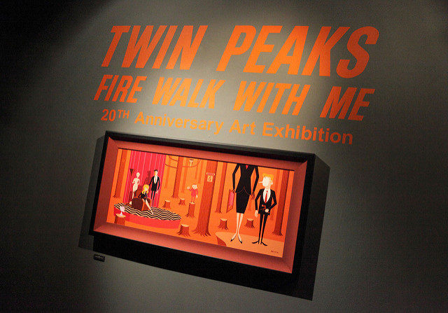 Twin Peaks 25 Aniversary Art Exhibition. Photo Credit: Sam Howzit, CC BY 2.0