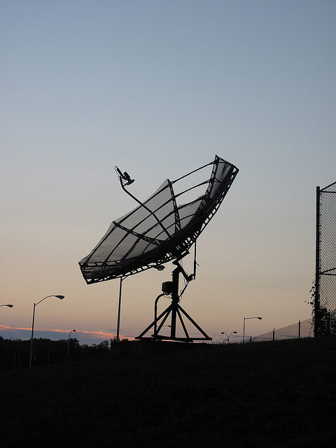 Old satellite. Author: scorchedearth CC BY-ND 2.0