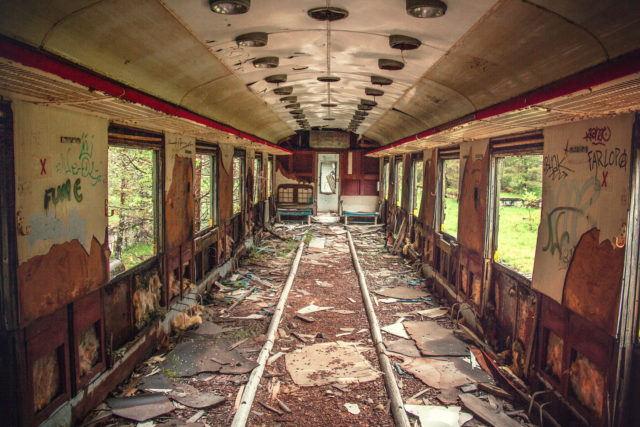 Derelict coupe. Photo Credit: Juanedc.com, CC BY 2.0