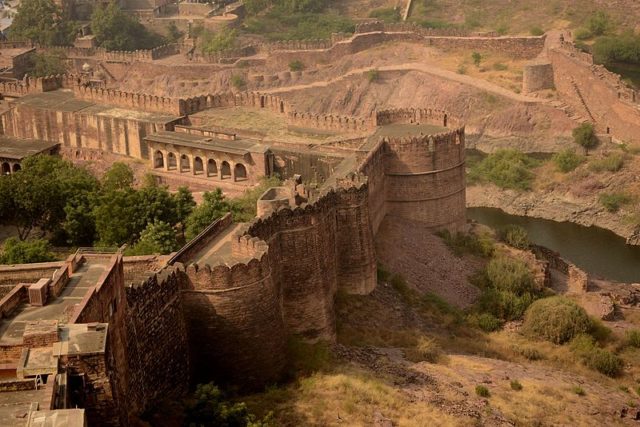 Mehrangarh Fort, from above. Photo Credit: Prucha18, CC BY-SA 4.0