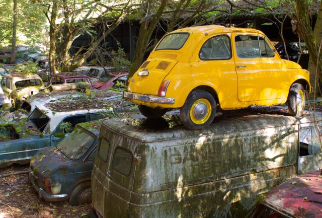 Car Cemetery. Photo Credit: Norbert Aepli, CC BY 3.0