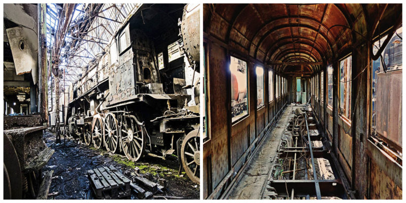 Photo Credits - Left: Ádám Szedlák, CC BY 2.0, Right: URBEX Hungary, CC BY 2.0