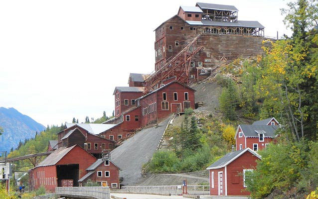 Since the 1980s the mine became a tourist attraction. Photo Credit: National Park Service, Alaska