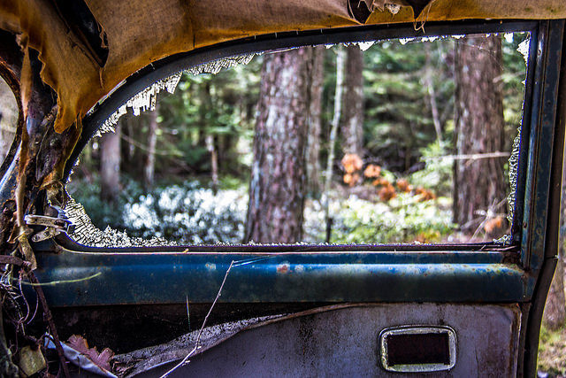 Through the window. Photo Credit: Susanne Nilsson, CC BY-SA 2.0