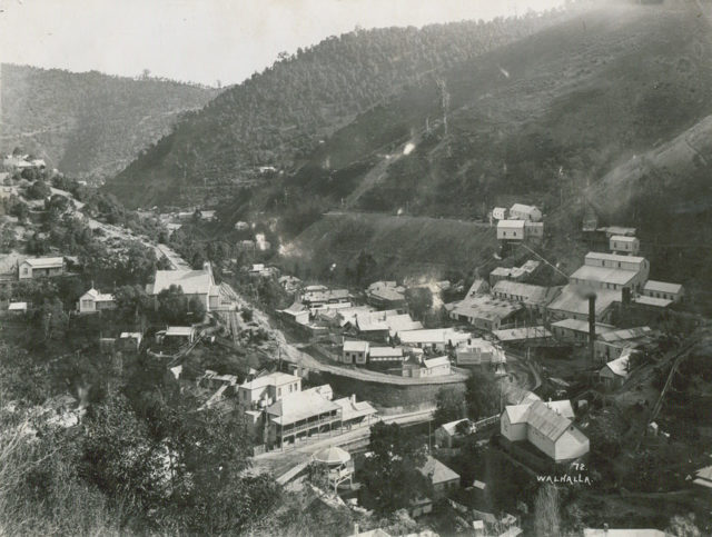 Walhalla township in 1910