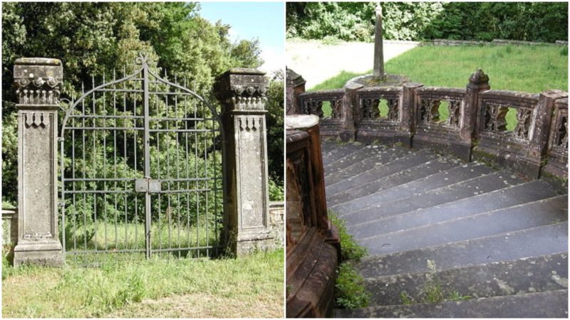Left: The Gate, Right: The Stairs. Both photos by I, Sailko, CC BY-SA 3.0