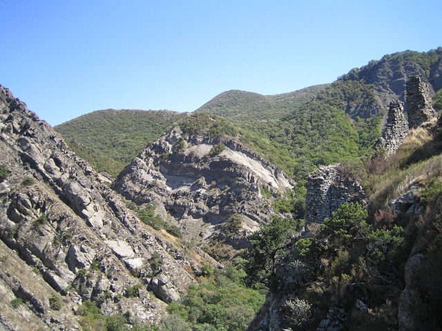 The ruins of the Armazi citadel