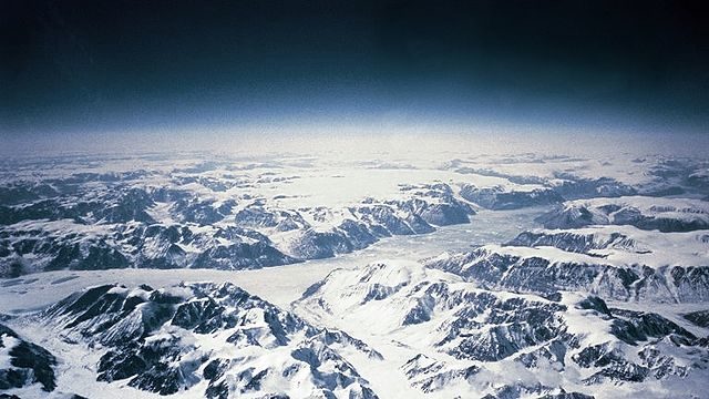 Southeastern coast of Greenland.