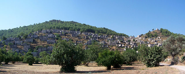 Livissi/ Kayaköy village. Darwinek, CC BY-SA 3.0