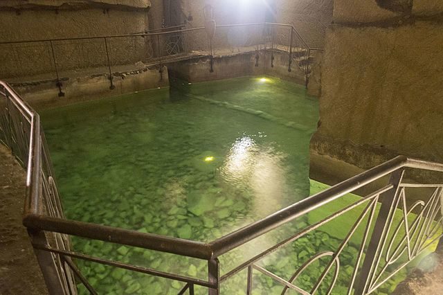 The underground system provided fresh water for the city. Dominik Matus CC BY-SA 4.0