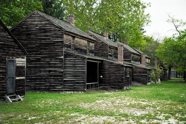 A row of houses at Batsto Village. Photo Credit