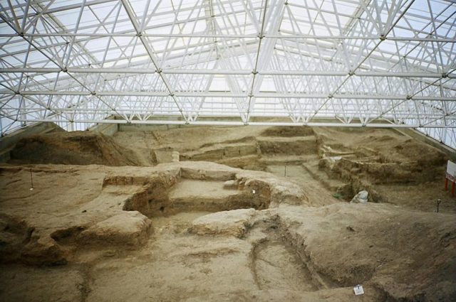 Excavations at the southern area of the site. Photo Credit