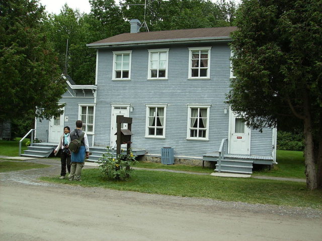 Val-Jalbert: a historic house