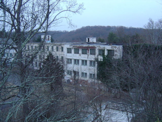 A newer building at the complex. 