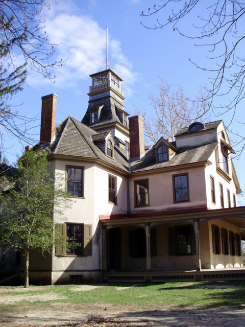 Mansion in Batsto Village, New Jersey, USA. Photo Credit