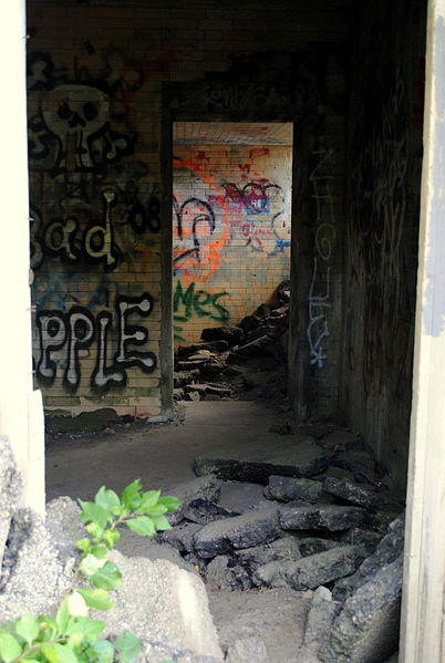 Inside the fort as of October 2010. JMPelletier CC BY 3.0