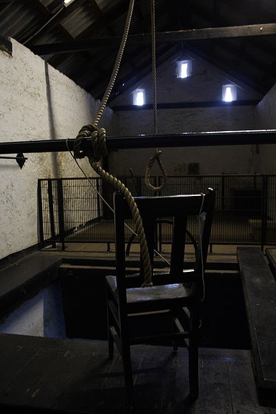 The gallows. Author: quinncd CC BY-SA 3.0