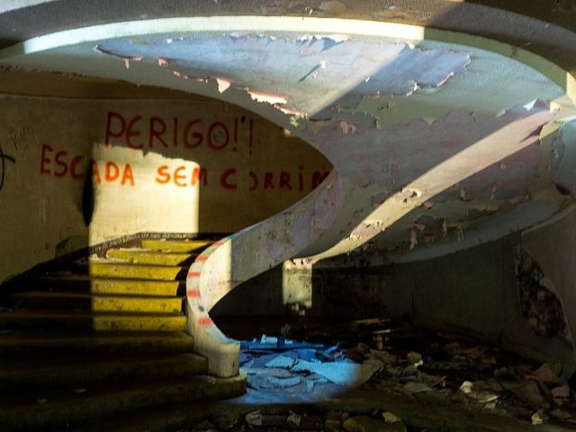 The spiral staircase from a different angle.Author: Ajay Suresh CC BY 2.0