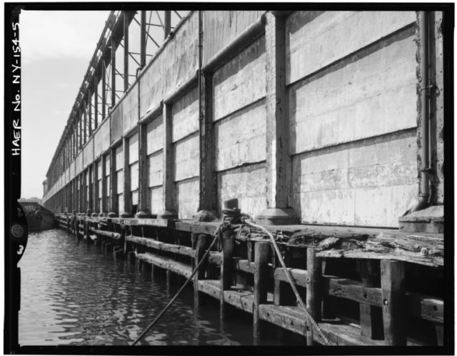 View Of East Side Cargo Doors.