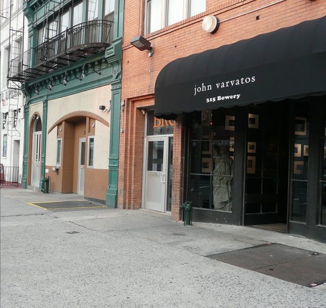 Picture of the ex-CBGB at the 315 of Bowery Street, New York