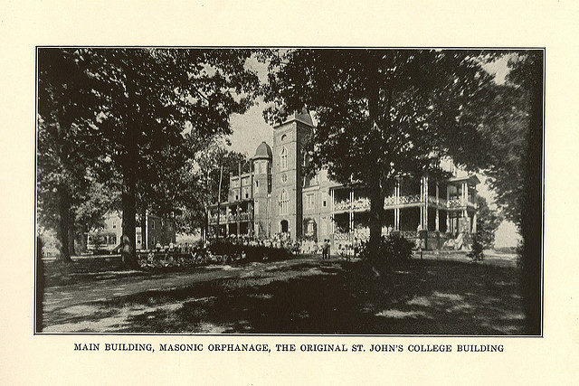 In its days as an orphanage. Author: Government & Heritage Library, State Library of NC CC BY 2.0