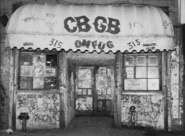 Exterior of CBGB