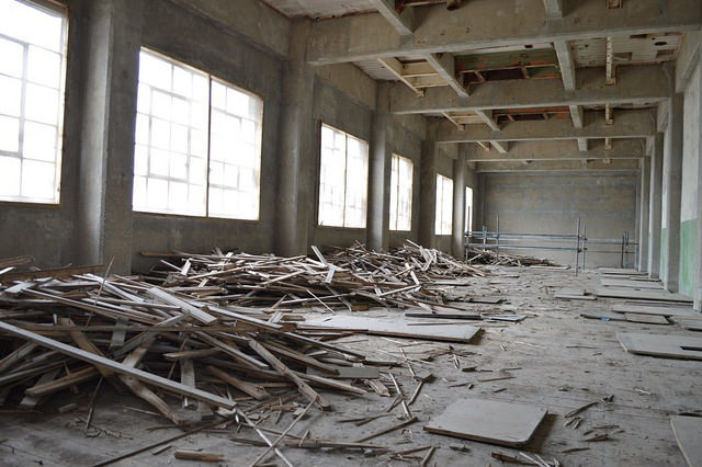 Inside Millennium Mills. Author: Matt Brown. CC BY 2.0