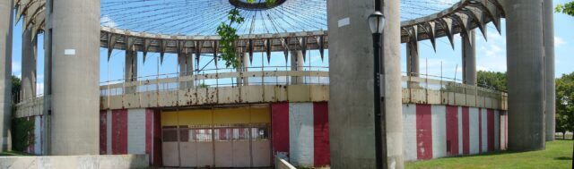 Exterior of the Tent of Tomorrow at the New York State Pavilion