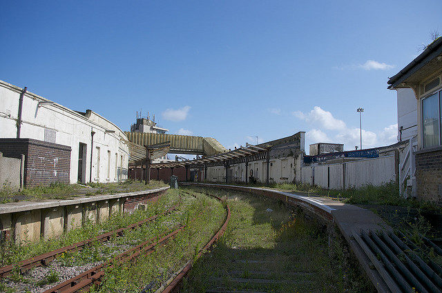 The abandoned station different angle. Author: Joshua Brown CC BY-SA 2.0