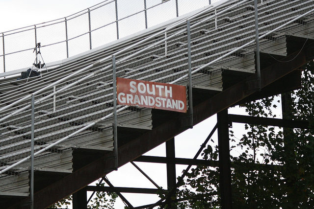 Empty South Grandstand – Author: Mike Kalasnik – CC by 2.0