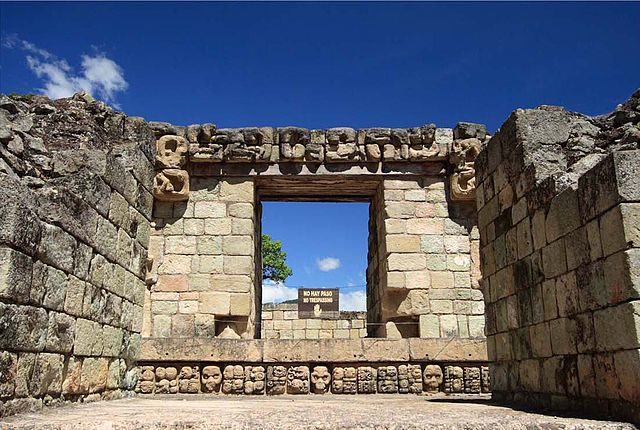 The interior doorway of Structure 10L-22