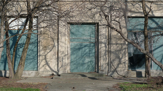 A sealed door in the factory. Author: Andrew Duthie CC BY-SA 2.0