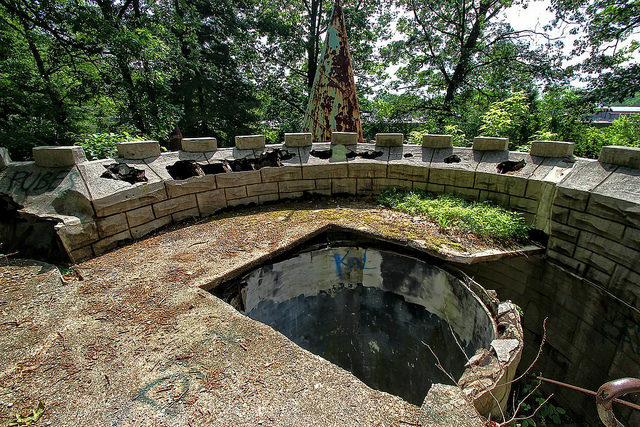 Another abandoned castle-like structure. Author: Forsaken Fotos CC BY 2.0