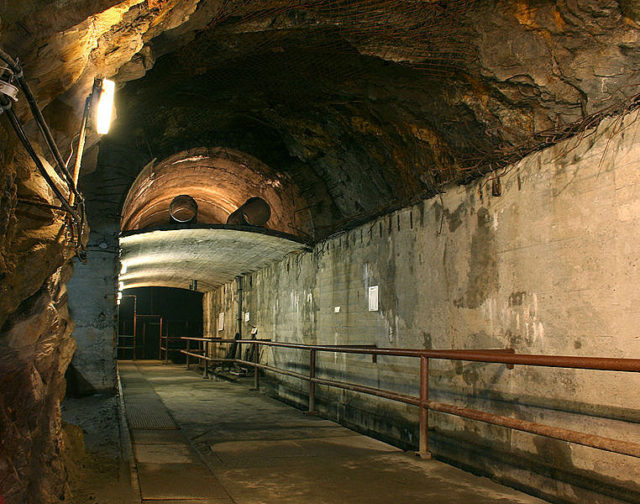 Part of the underground tunnels. Author: WeskerX CC BY-SA 3.0