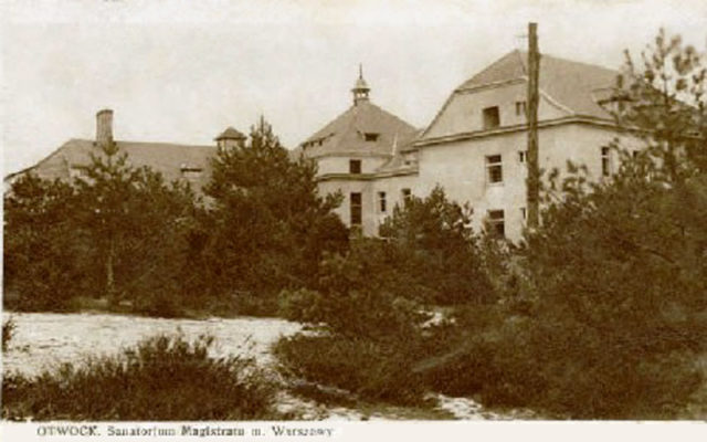 The Zofiowka Sanatorium back in its days. Author: Unknown – stare Fotografie Otwocka Public Domain