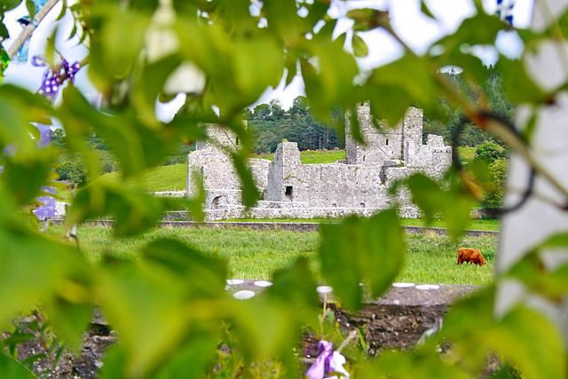 The ruins are placed in tranquil environment/ Author: Uharper – CC BY-SA 4.0