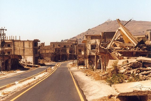 Quneitra in 2001/ Author: Christian Koehn – CC BY-SA 3.0