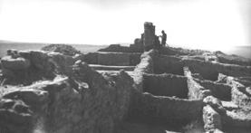 The ruins in 1937