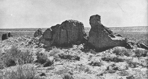 Ruins of Mission La Purísima Concepción de Hawikuh, 1886