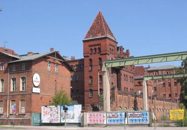 The southern brewery building at Schnellerstrasse – Author: Lienhard Schulz – CC BY-SA 3.0