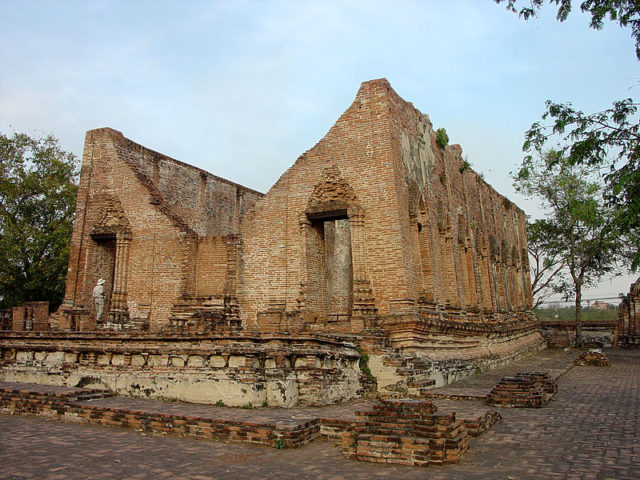 Part of the monastery in ruins. Author: Michael Gunther CC BY-SA 4.0