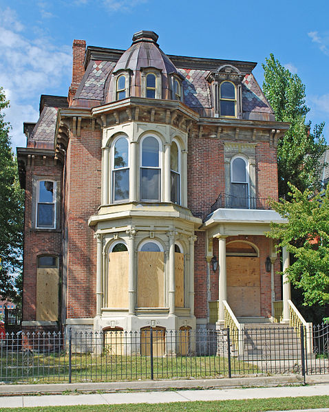 The home of John P. Fiske a Detroit merchant. Author: Andrew Jameson CC BY-SA 3.0