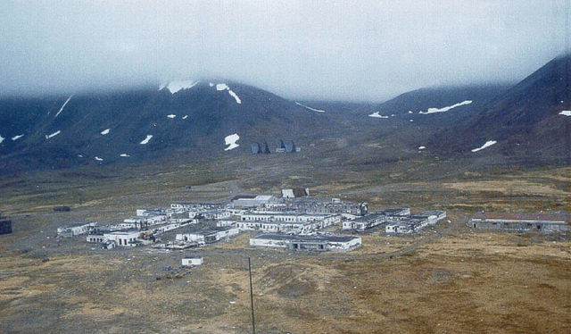 The St Lawrence Island site. Author: U.S. Army Corps of Engineers Digital Visual Library