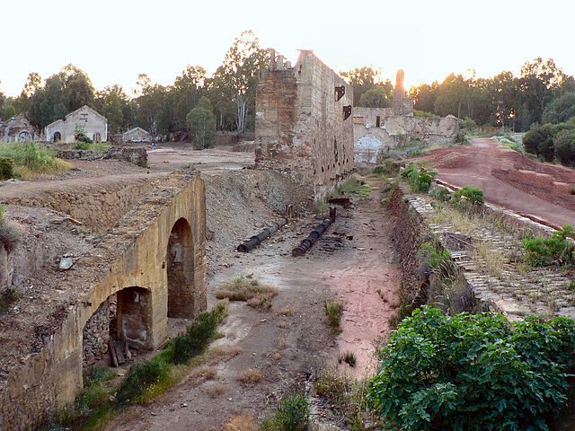 São Domingo mine village remains – Author: Paulo Juntas – CC BY-SA 2.5