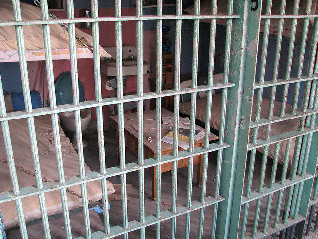A cell that could house 4 inmates. Author: Christopher CC BY-SA 2.0