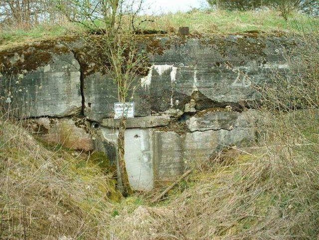 One of the bunkers on the Siegfried line. Author: Saperaud CC BY-SA 3.0