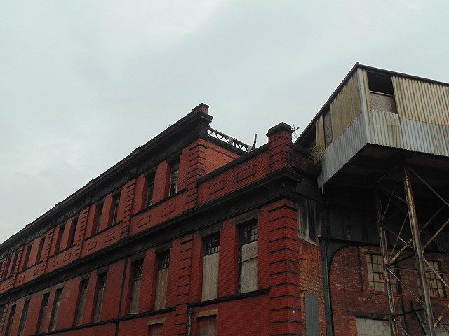 Part of the abandoned Mayfield Railway Station. Author: Mikey CC BY 2.0