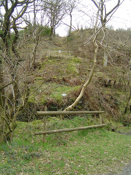 The Cantrybedd incline. Author: © Optimist on the run, 2008 / CC BY-SA 3.0